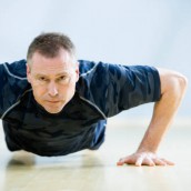 middle aged men: muscle loss equals bone loss